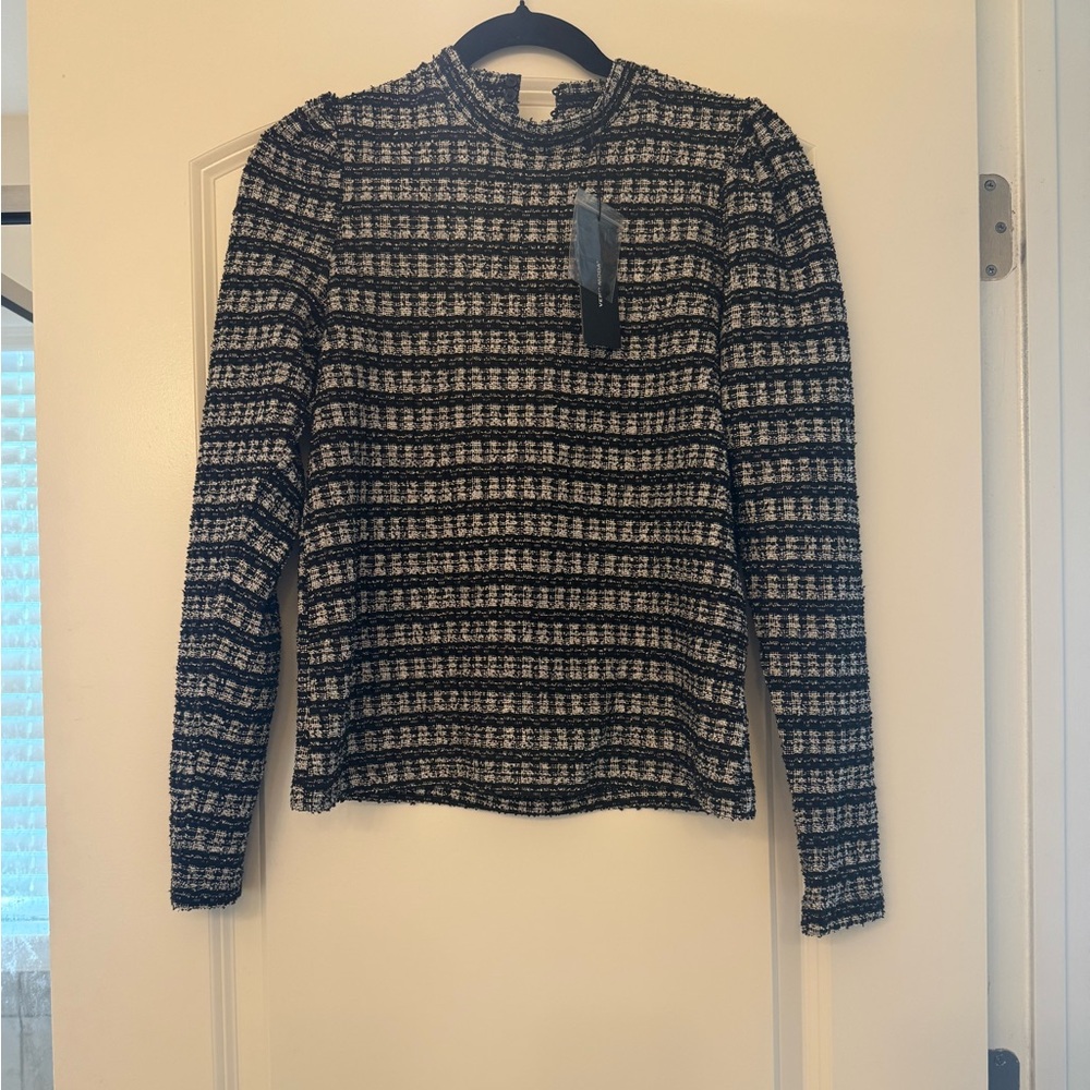 Vero Moda Black and White Blouse